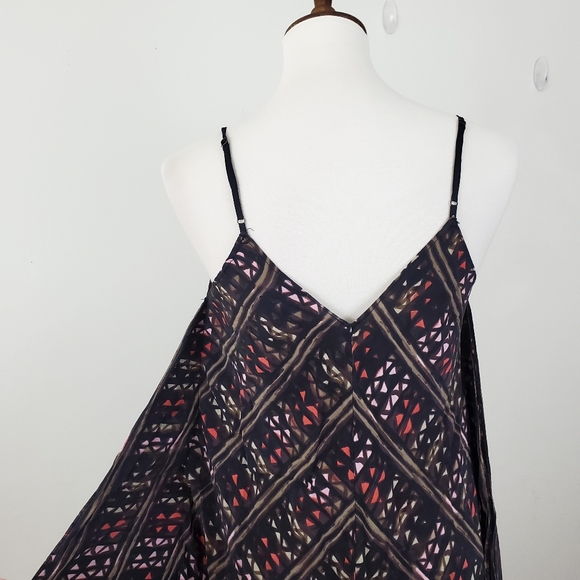 HD In Paris Estrella Silk Dress Anthro - Picture 14 of 16